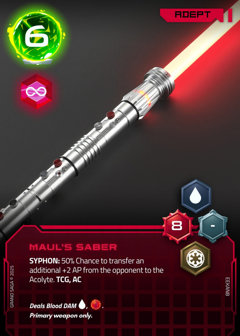 Darth Maul's Saberstaff (Summoned Primary)