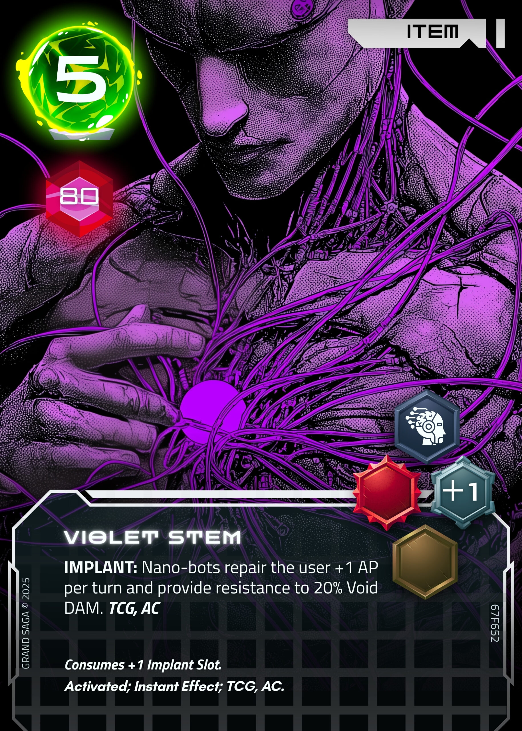 Violet Stem