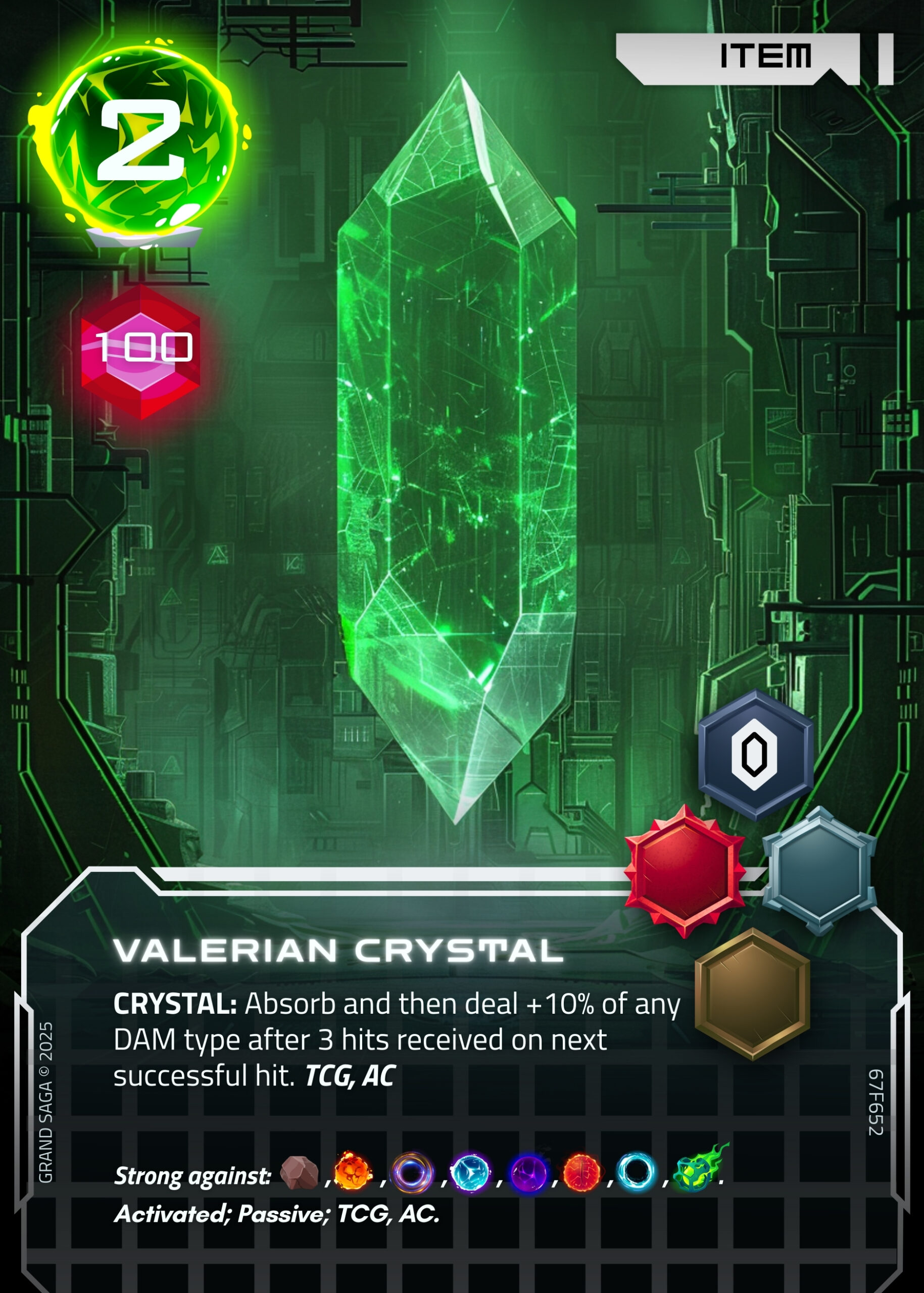 Valerian Crystal