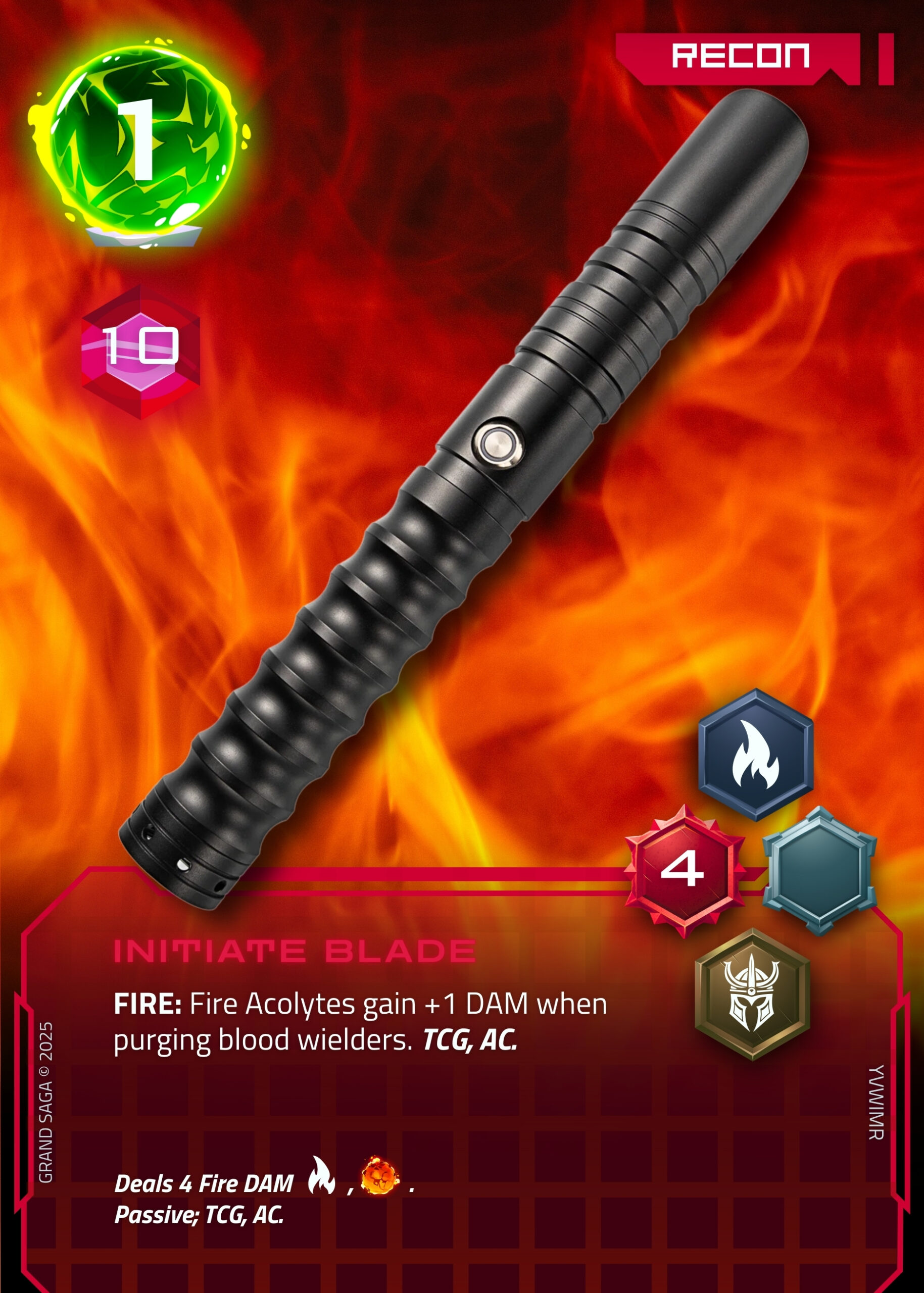 Initiate Blade (Fire)