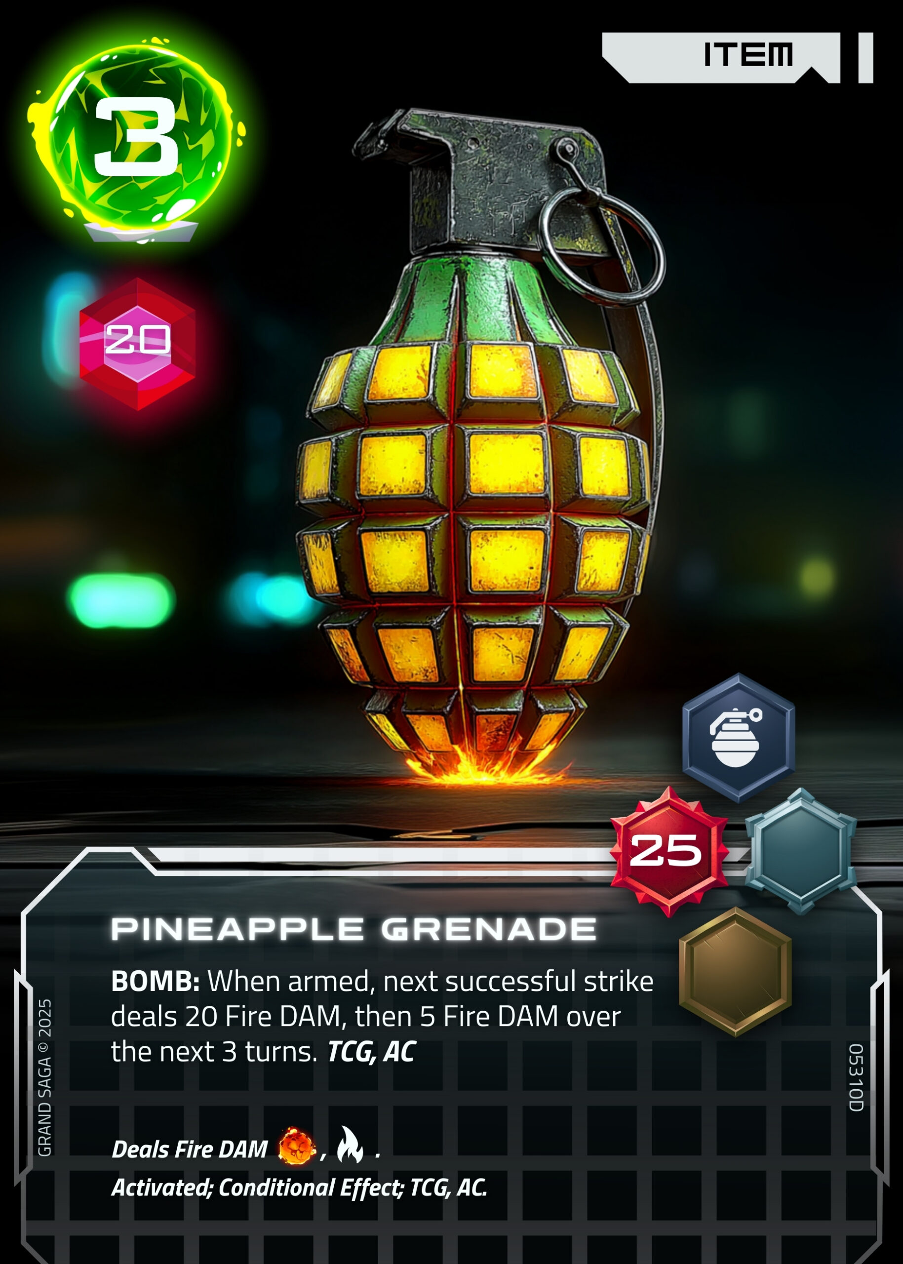 Pineapple Grenade